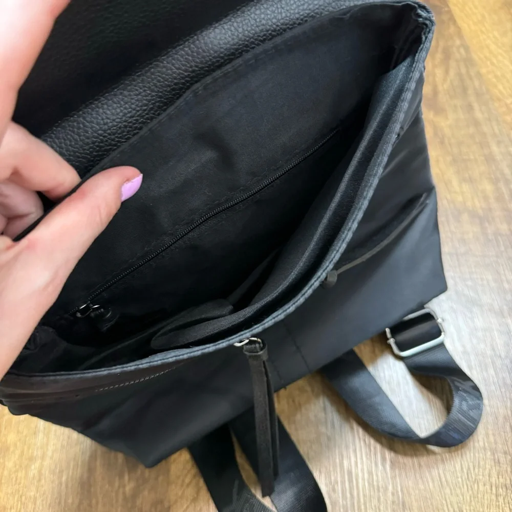 NWT Botkier New York Mini Trigger Backpack Black